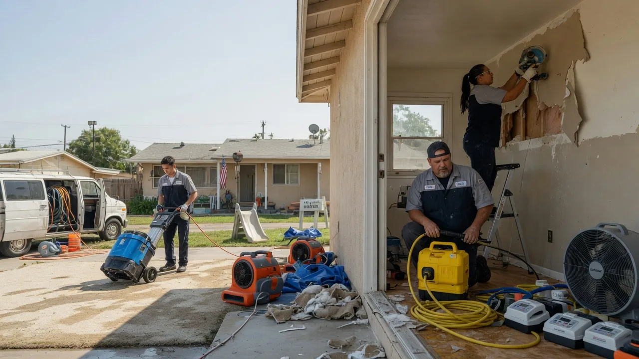 Water Damage Restoration in New Roads, LA near me